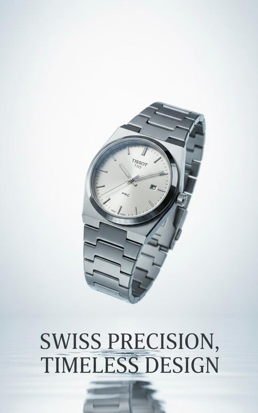 Tissot PRX Silver Steel — Swiss Precision, Timeless Design