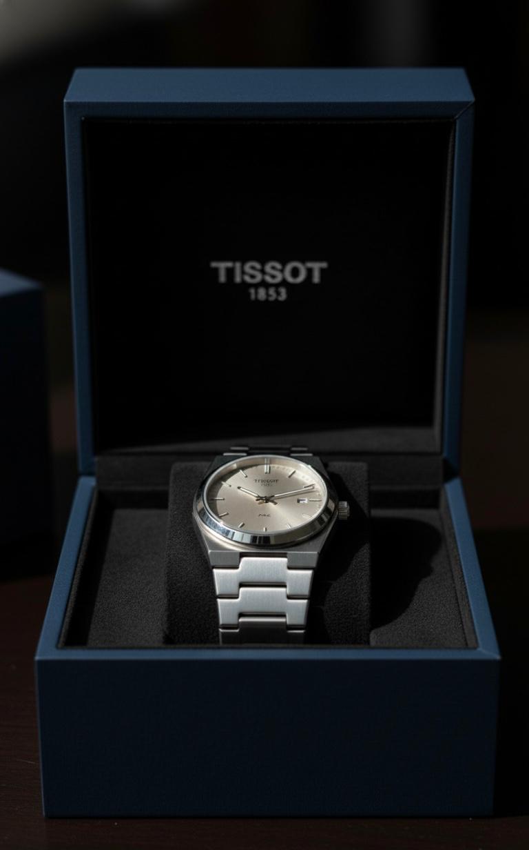 Tissot PRX Silver Steel — Swiss Precision, Timeless Design