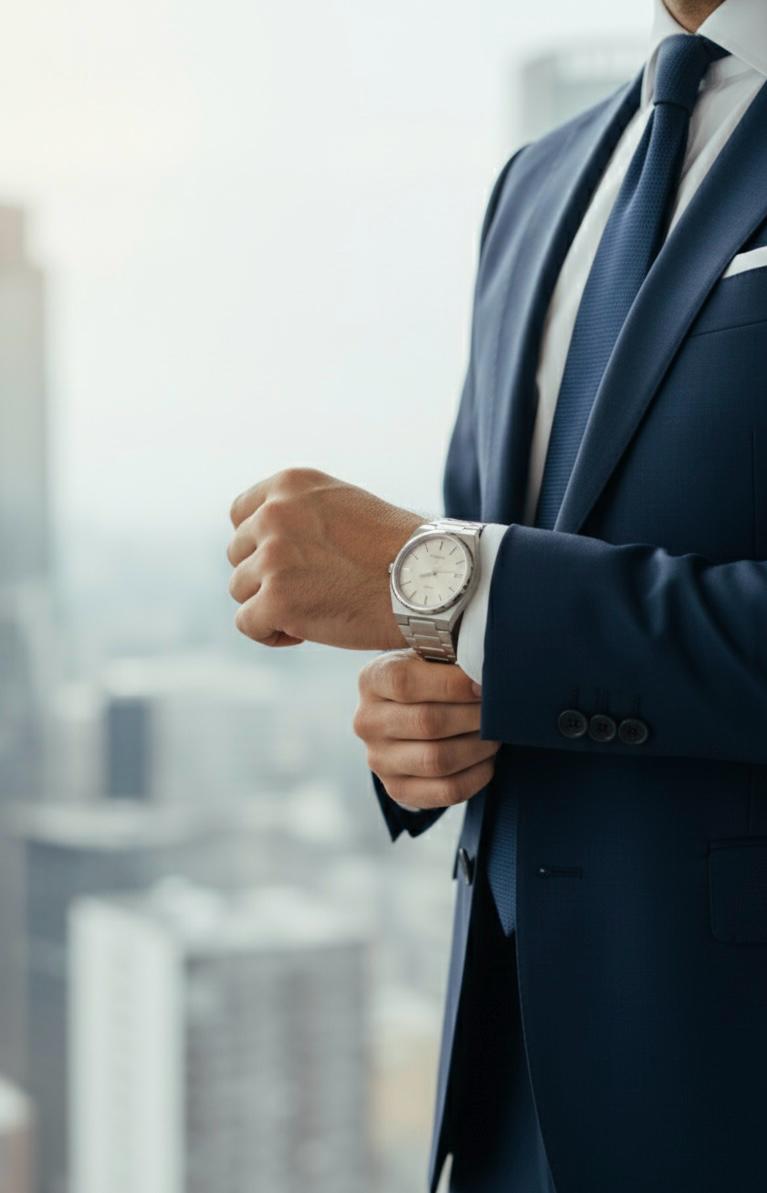 Tissot PRX Silver Steel — Swiss Precision, Timeless Design