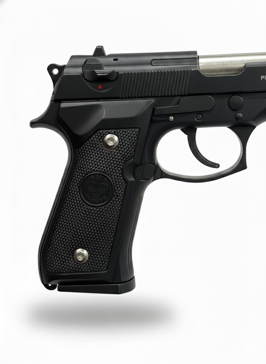 Black M92 Beretta Airsoft Toy Gun – Authentic Look, Safe & Exciting for Play